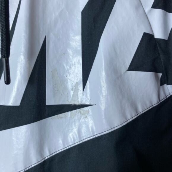 Vtg Nike GX1 Triple Windrunner Jacket Medium Sportswear Black Red Tag Active - Picture 5 of 10